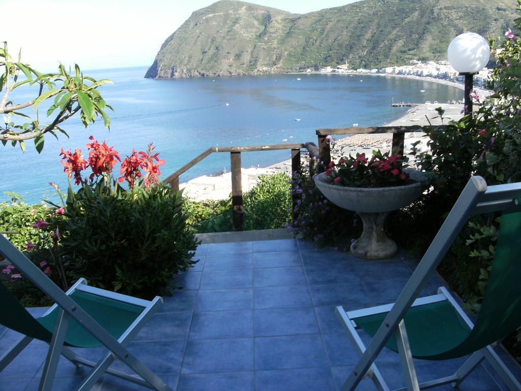 Villa Vista Mare Mela Lipari  Exteriér fotografie
