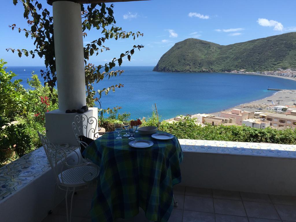 Villa Vista Mare Mela Lipari  Exteriér fotografie