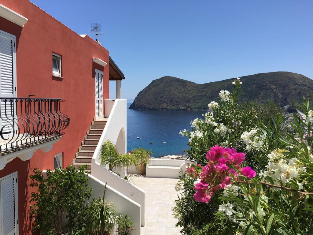 Villa Vista Mare Mela Lipari  Exteriér fotografie