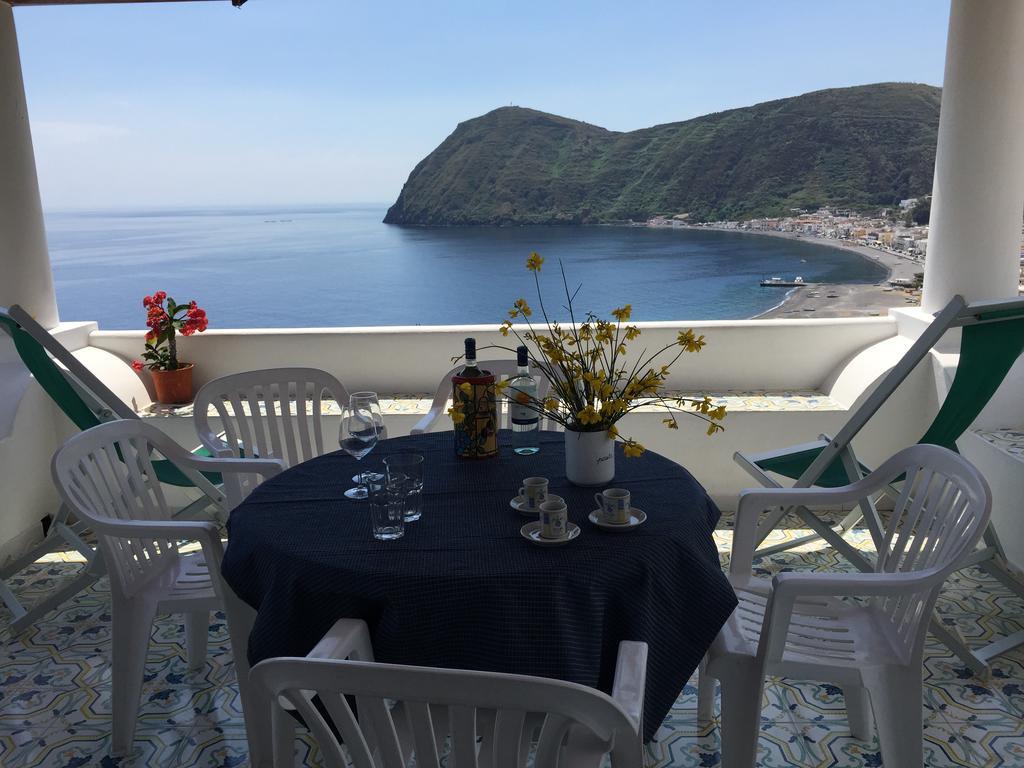 Villa Vista Mare Mela Lipari  Exteriér fotografie