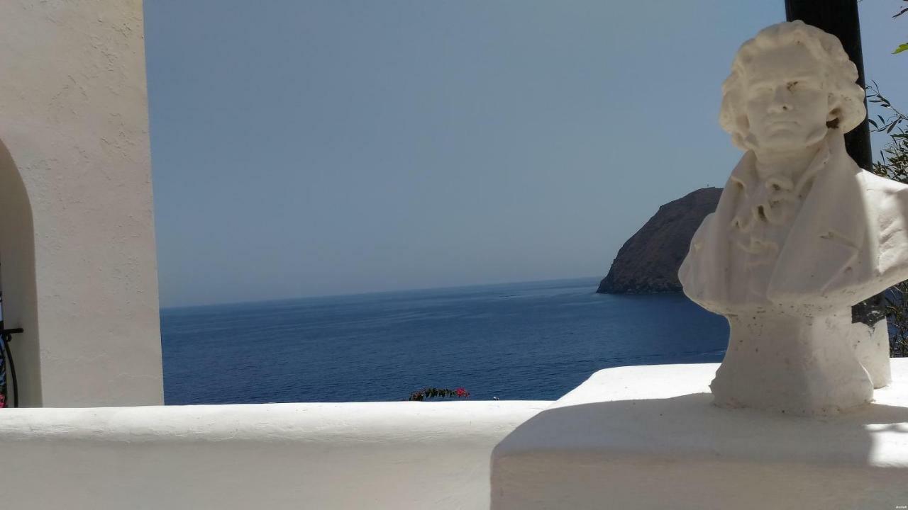 Villa Vista Mare Mela Lipari  Exteriér fotografie